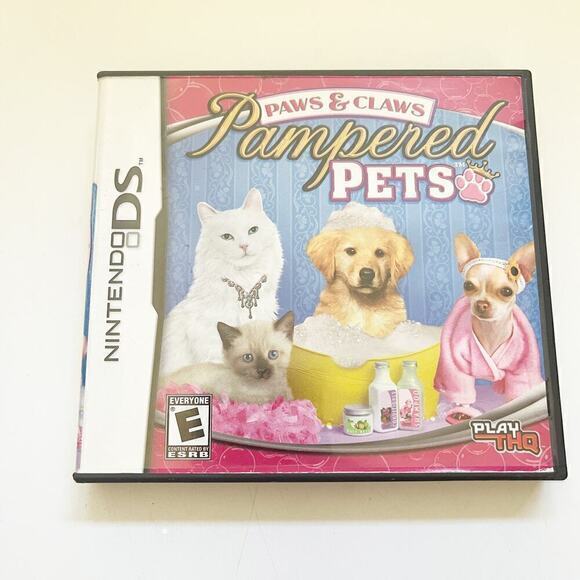 Nintendo DS - Paws And Claws Pampered Pets‎ No Manual - Picture 1 of 3
